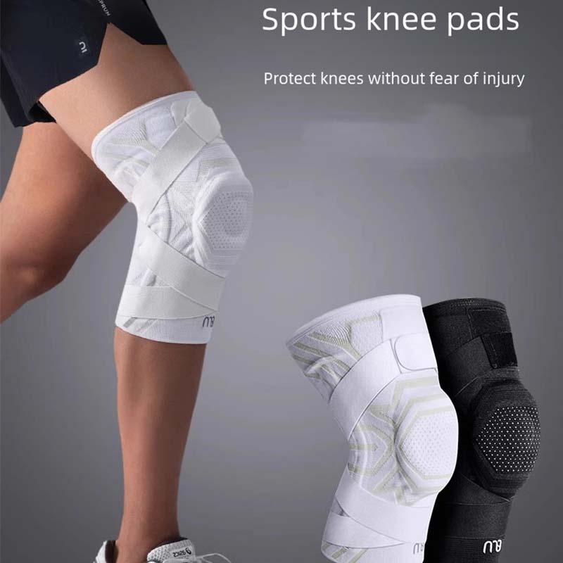The spring support protects the meniscus knee pads
