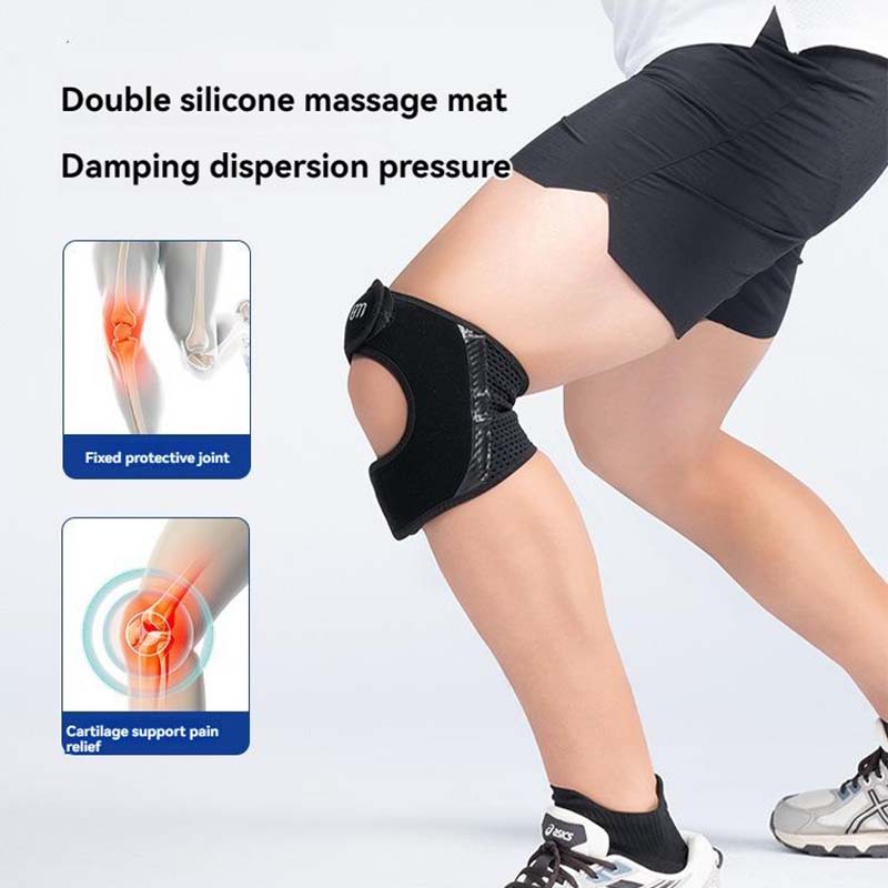 Silicone Knee Support Belt for Sports